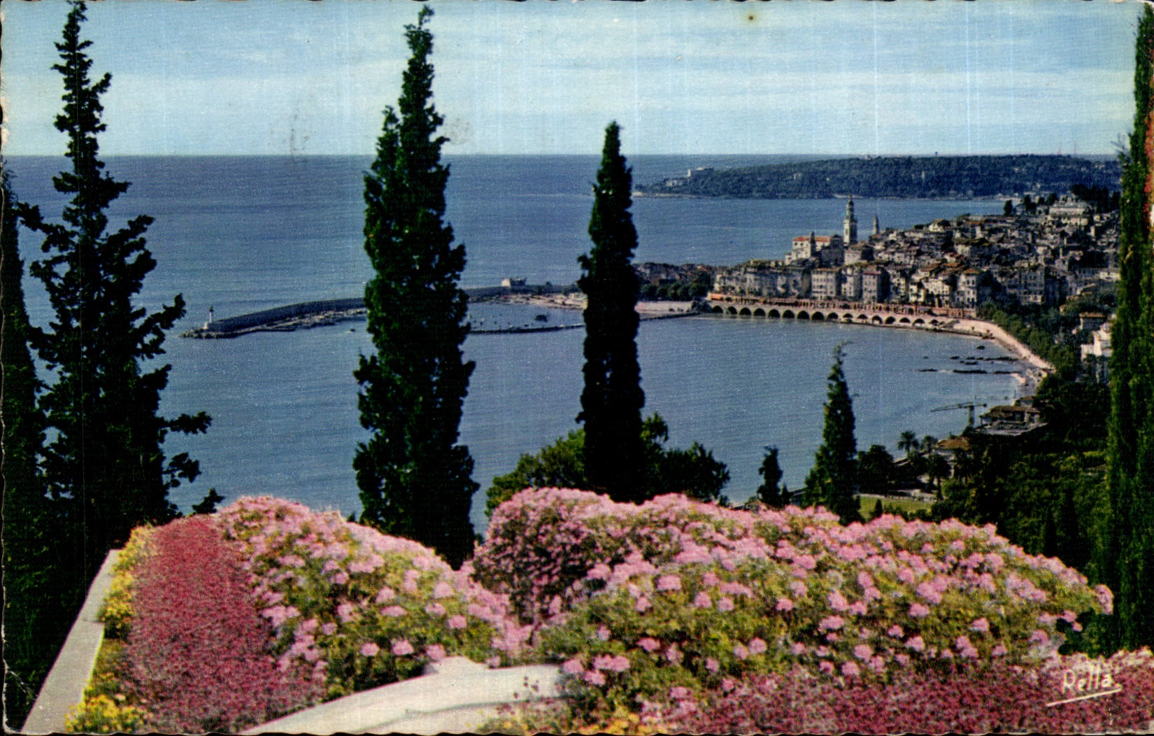 Menton - Le Port - La Vieille Ville - Cap Martin - CPA 