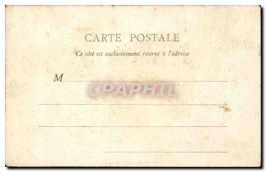 Fantaisie - Femme nu - Erotique- Horreur - Affaire - Meutre CPA  — Rückseite