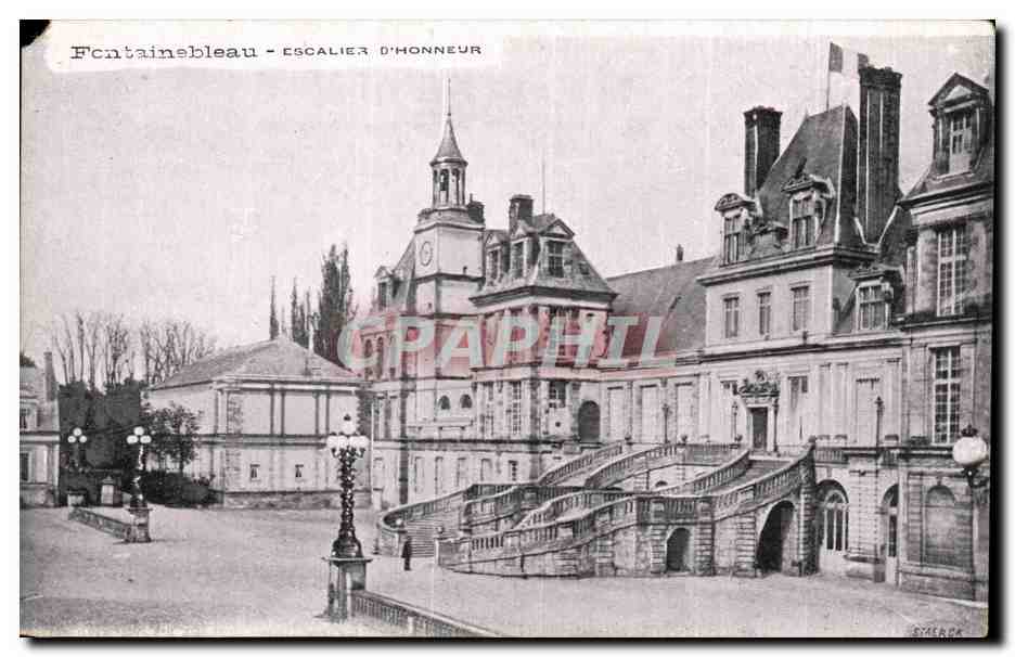 Fontainebleau - Ehrenstiege — Verleger: Stern & Cie