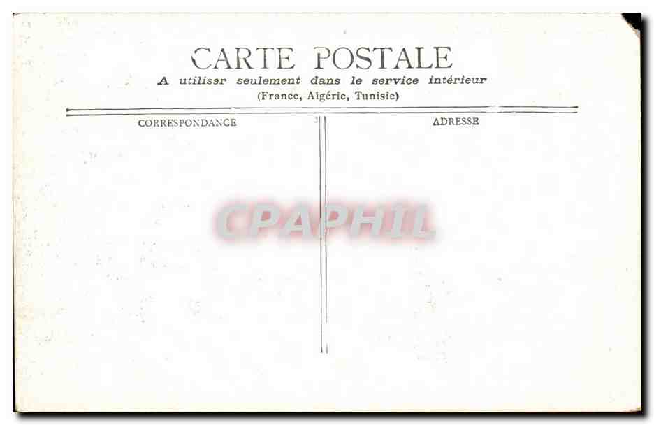 Fontainebleau - Ehrenstiege — Verleger: Stern & Cie — Rückseite
