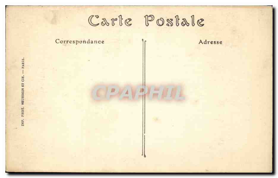 Militaria - Eglise en Ruines apres bombardement - Orgue - Organ - Instrument - musique - CPA  — Rückseite