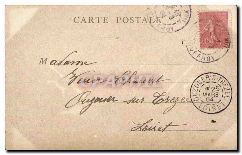 Paris - 10 - La Bastille - CPA  — Verso