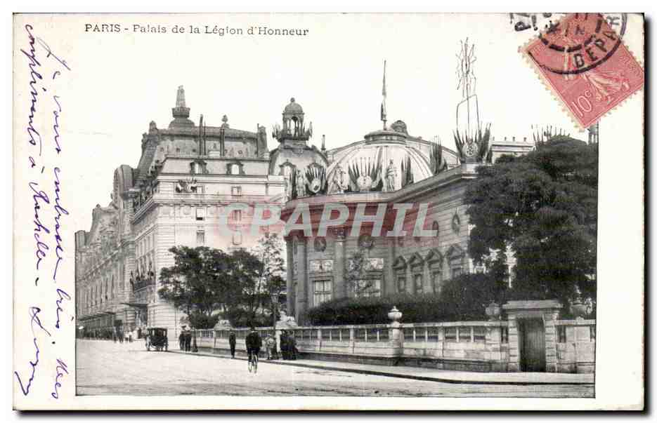 Paris - Palais de la Legion d'Honneur - CPA 