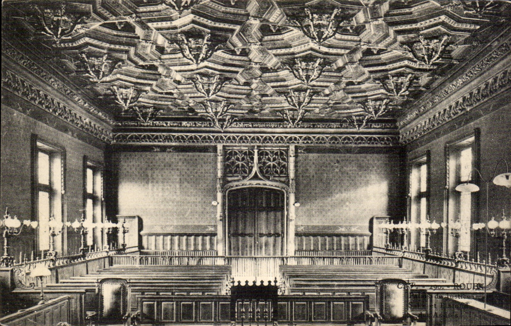 Rouen - Le Palais de Justice - Le Plafond - CPA 