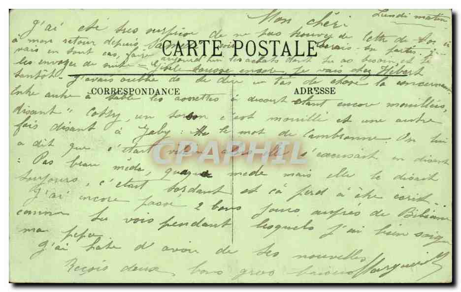 Dieppe - Le Chateau - CPA  — Rückseite