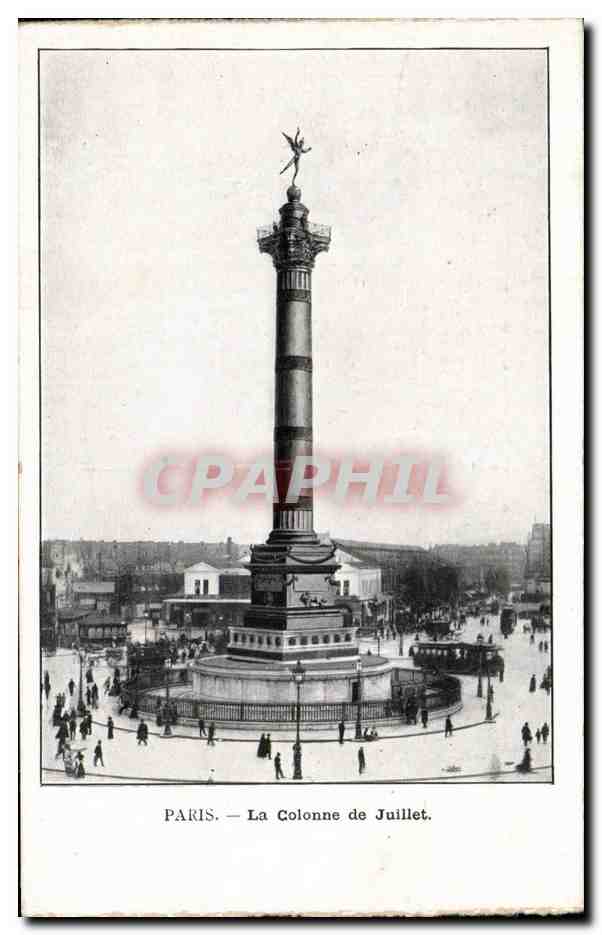 Paris - 10 - La Colonne de Juillet - CPA 
