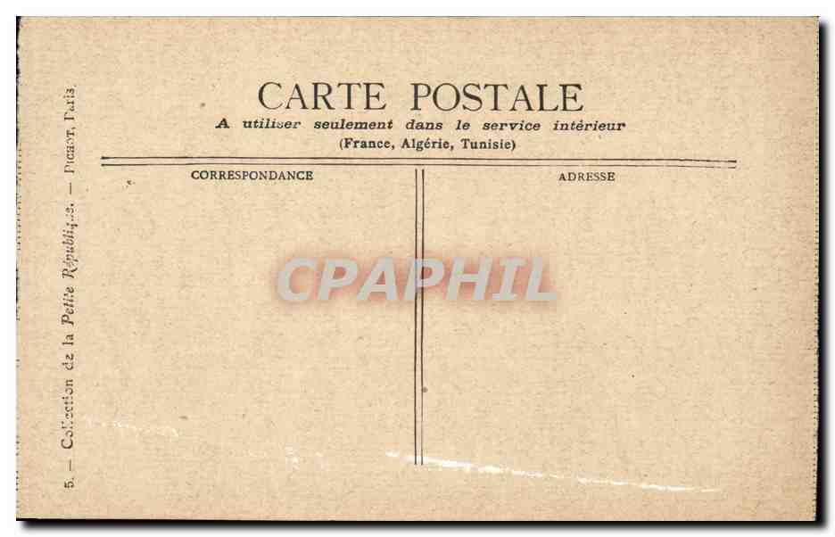 Paris - 10 - La Colonne de Juillet - CPA  — Rückseite