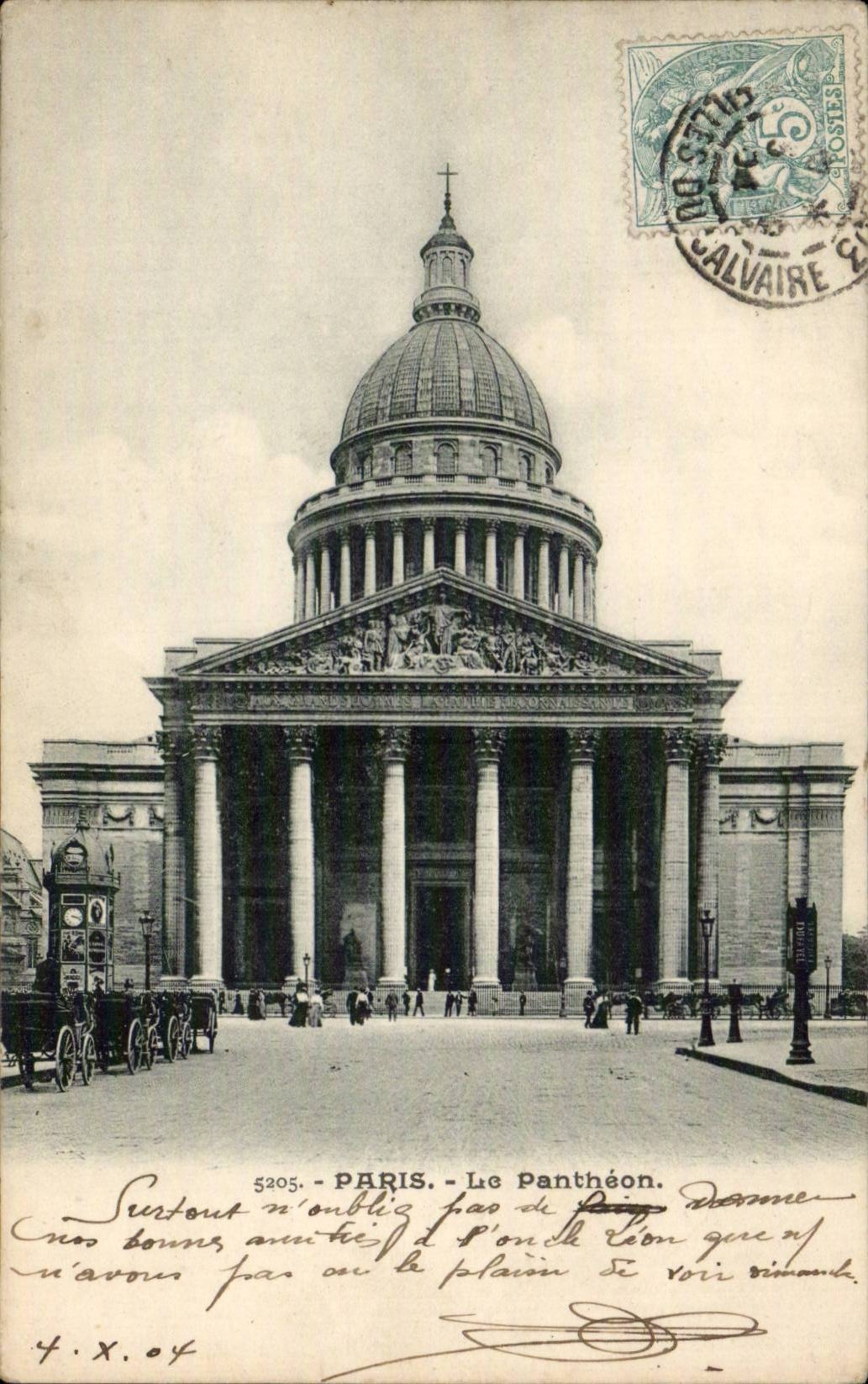 Paris - 5 - Le Pantheon - CPA 