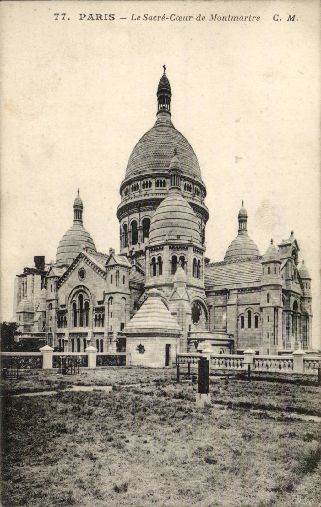 Paris - 18 - Le Sacre Coeur - Montmartre - CPA 