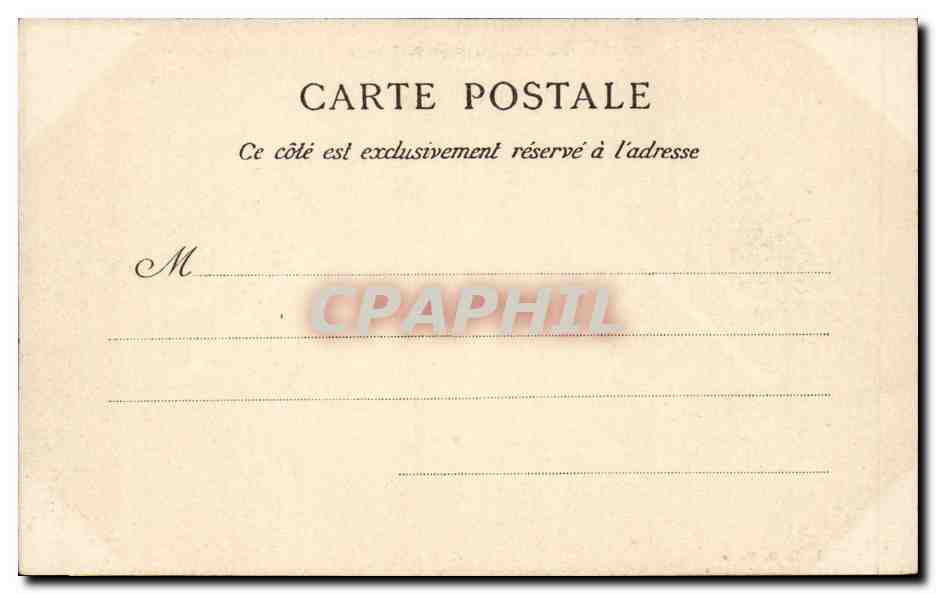 Paris - 5 - College de France - CPA  — Rückseite
