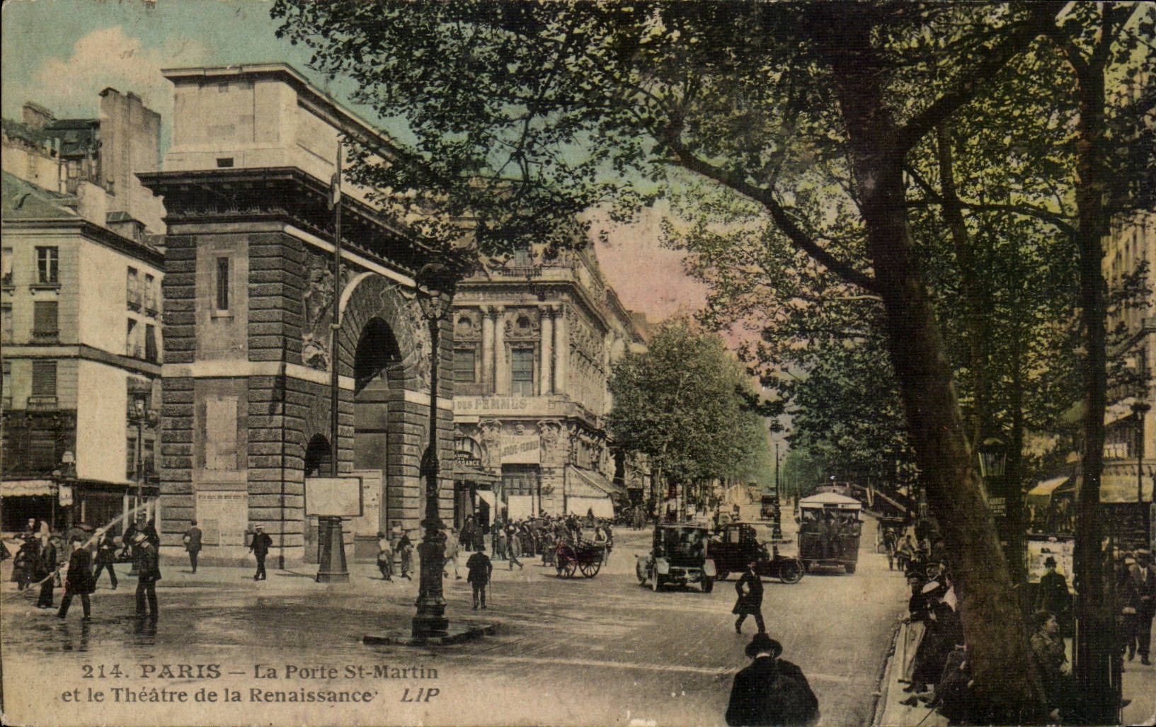 Paris - 10 - La Porte Saint Martin - CPA 