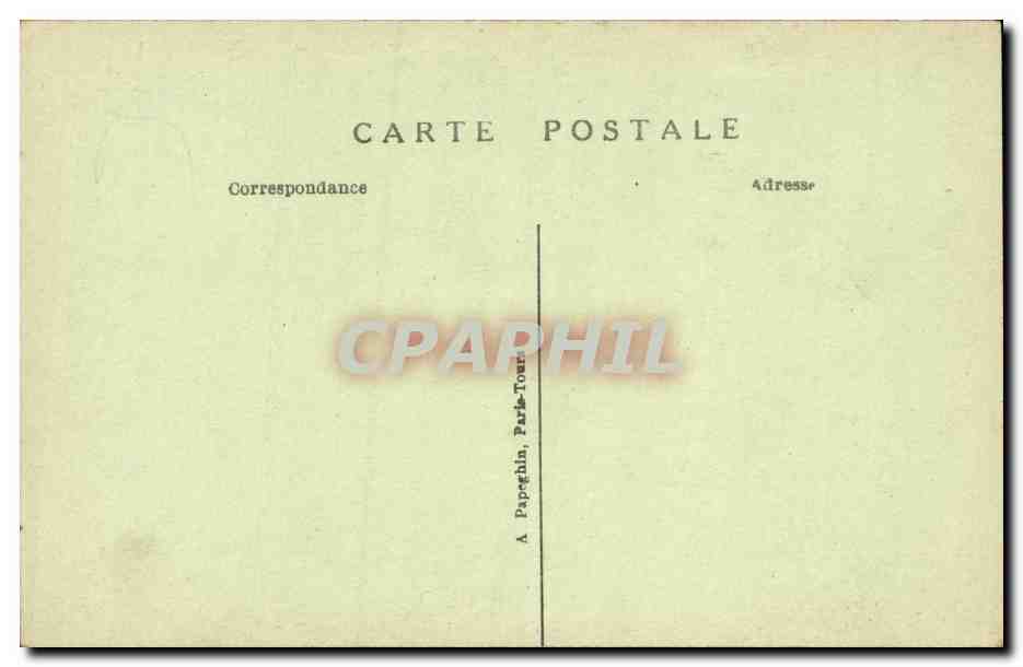 Paris - 5 - Dome du Pantheon - CPA  — Verso