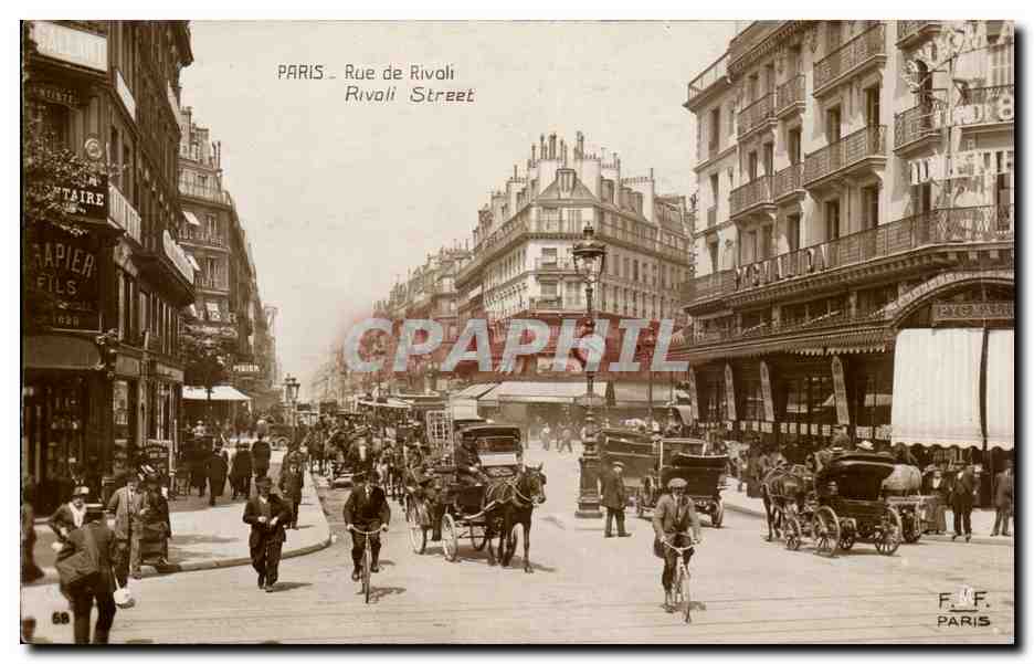 Paris - 1 - Rue du Rivoli - CPA 