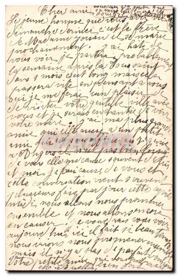 CPA Fantaisie Enfant — Verso