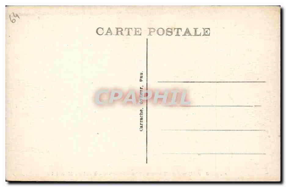 Pau — Le Château et la Chambre où est né Henri IV — G. C. 3 — Verso