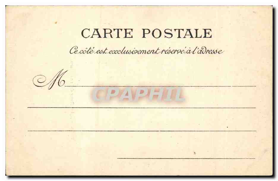 Paris CPA Eglise russe de la Rue Daru Russian church — Rückseite