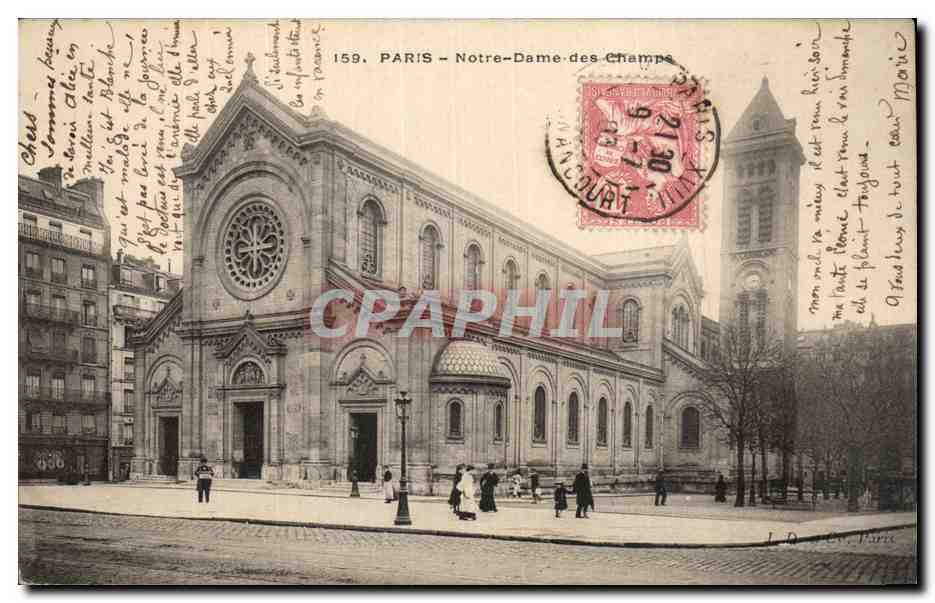 Paris CPA Eglise Notre DAme des Champs