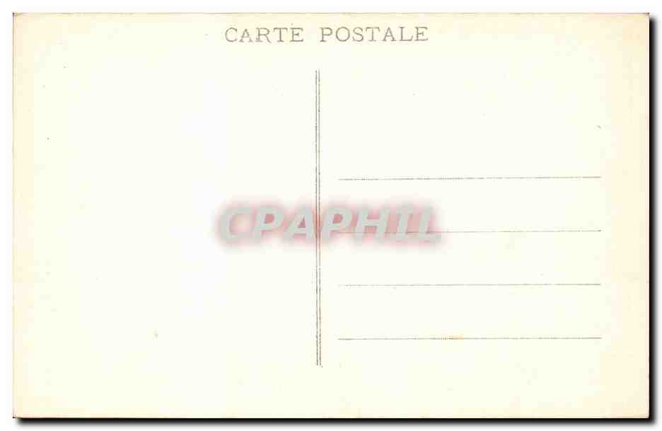 CPA Paris L'etoile — Verso