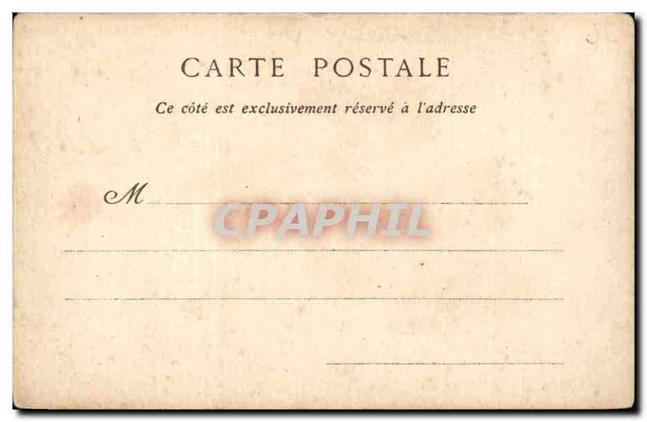 CPA Paris Arc de triomphe de l'etoile — Rückseite