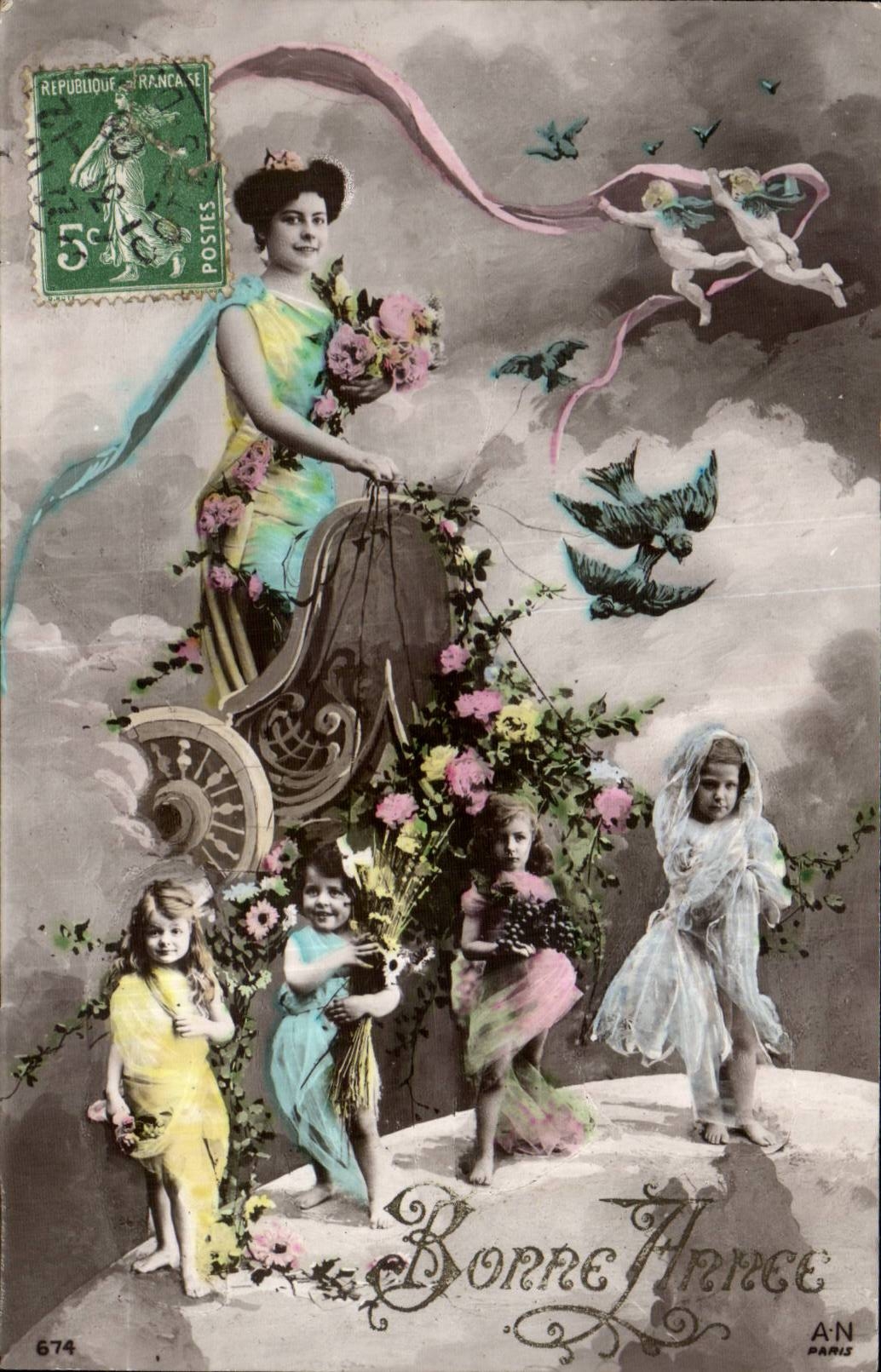 Fiesta de la Buena Año — A.N. París, n°674