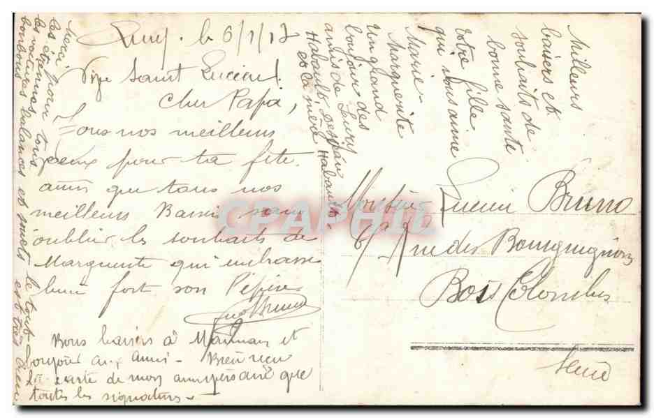 Femmes et fleurs — Bonne Fête — Éditeur anonyme, n° 572 — Reverso