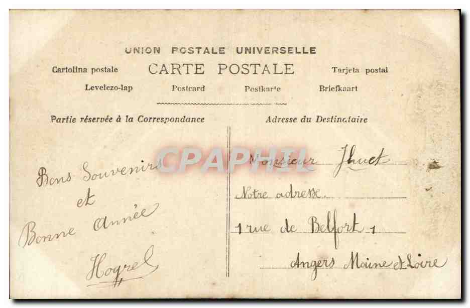 Bonne Année — DOL. — n°117 — Verso