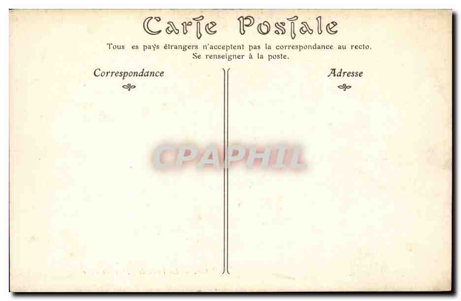 Rouen CPA Place de l'hotel de ville — Verso