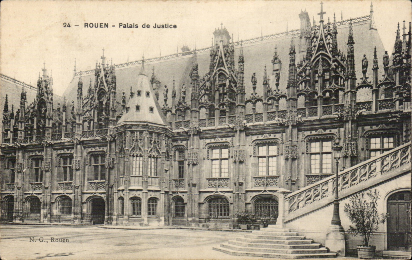 Rouen CPA Palais de justice