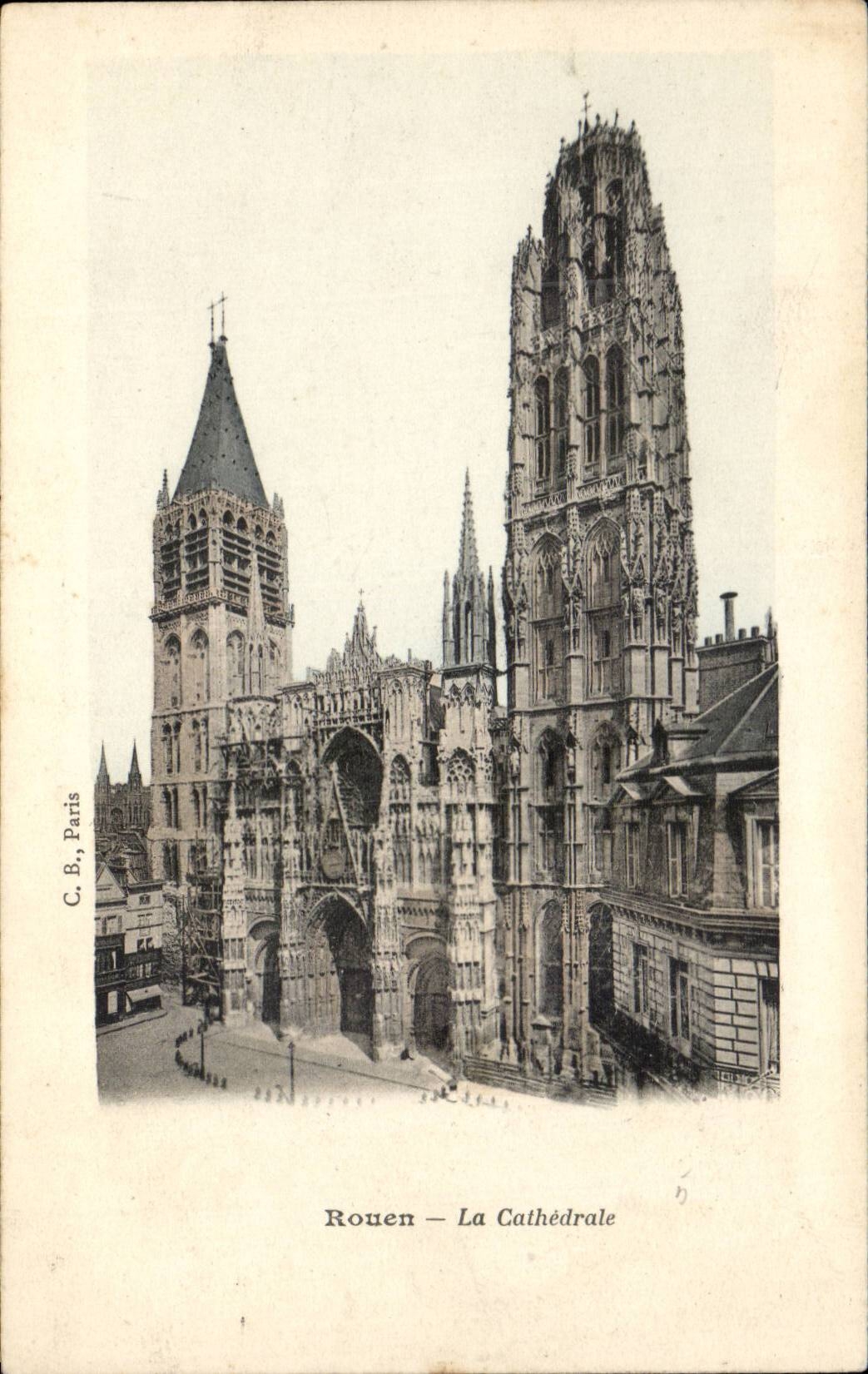 Rouen CPA La cathedrale