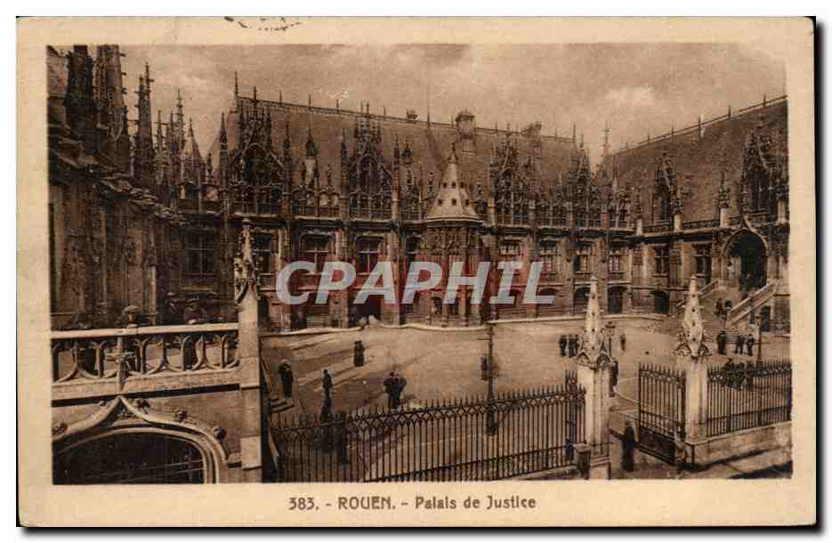 Rouen CPA Palais de justice