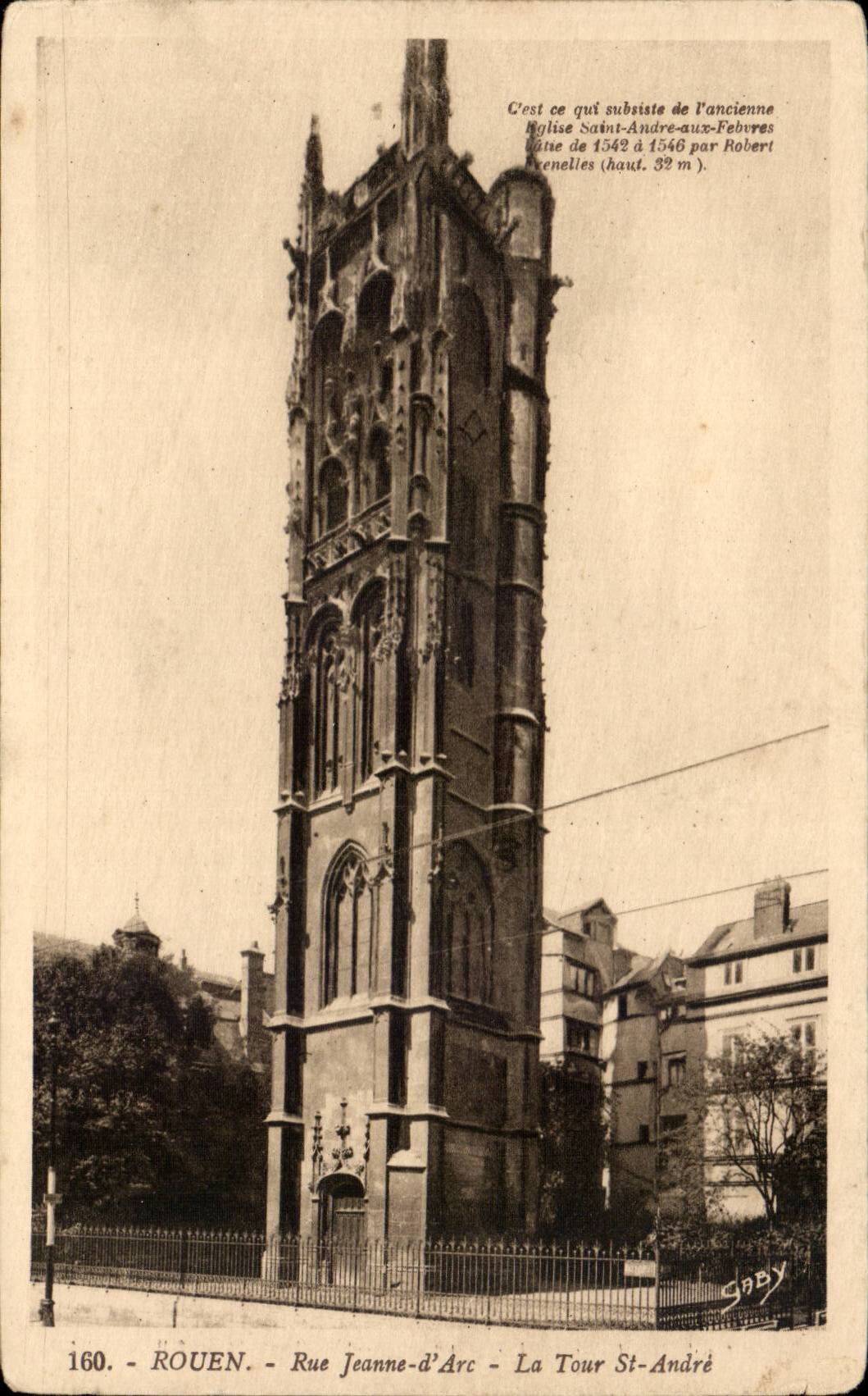 Rouen CPA Rue Jeanne d'arc La Tour St Andre