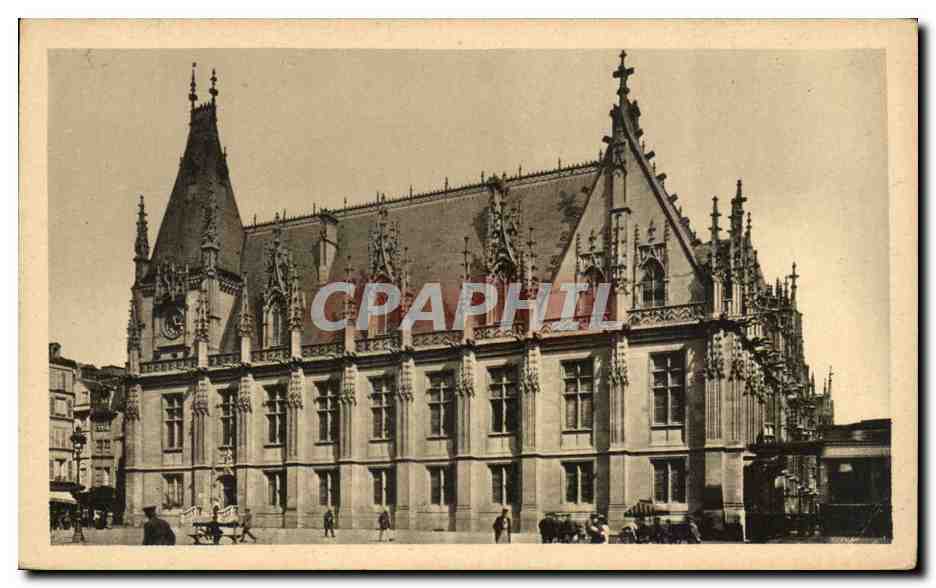Rouen CPA Palais de justice Facade sur la place du Marechal Foch