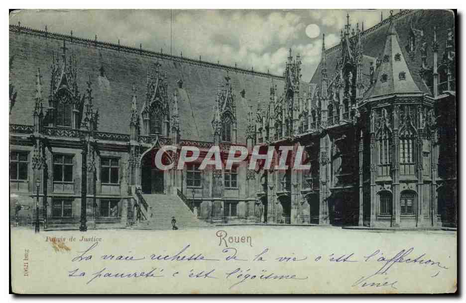 Rouen CPA Palais de justice