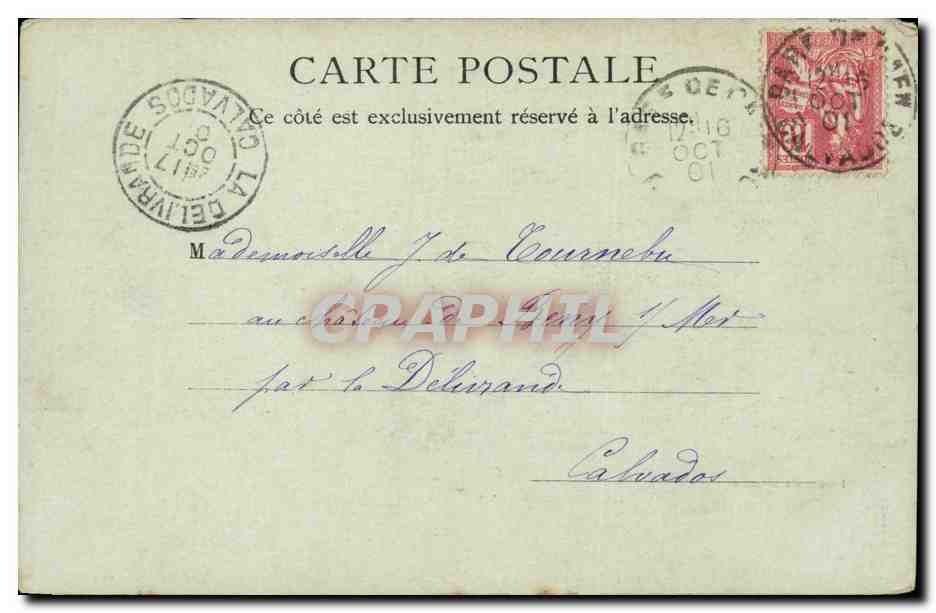 Rouen CPA Palais de justice — Verso
