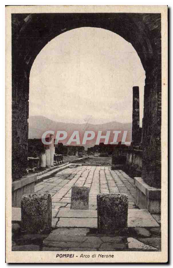 CPA Italie Italia pompei Arco di Nerone