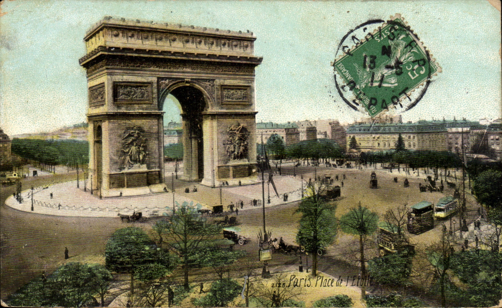 Paris CPA Place de l'etoile