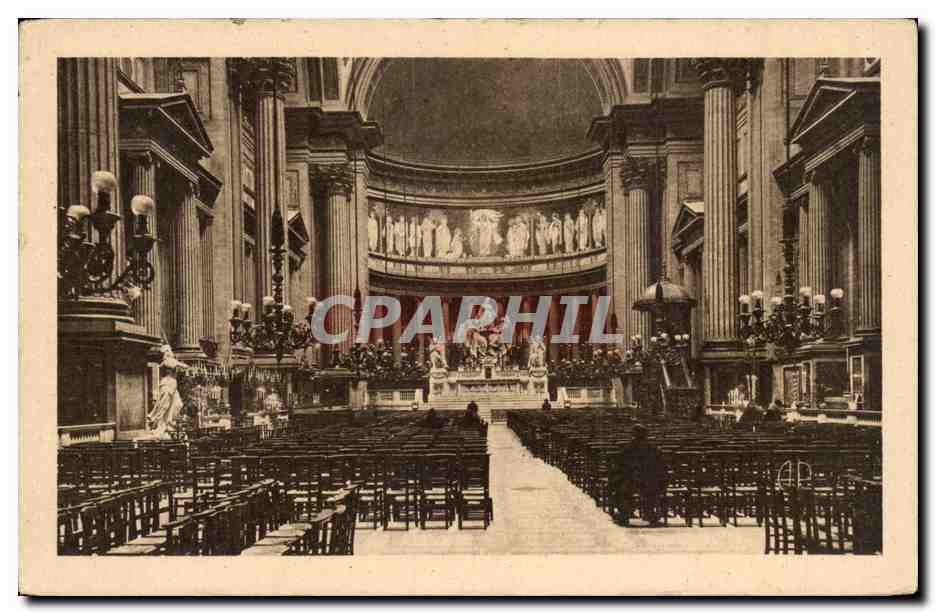 Paris CPA Interieur de la madeleine