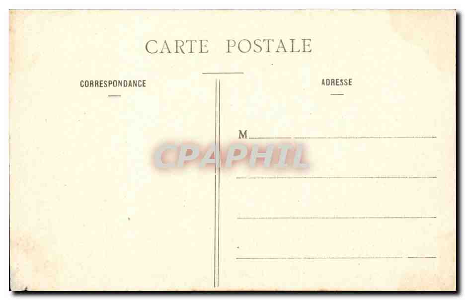 Paris CPA le comptoir d'escompte — Rückseite