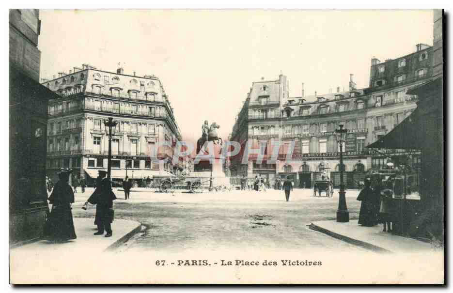 Paris CPA Place des Victoires