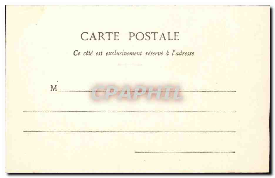 Paris CPA Place des Victoires — Rückseite
