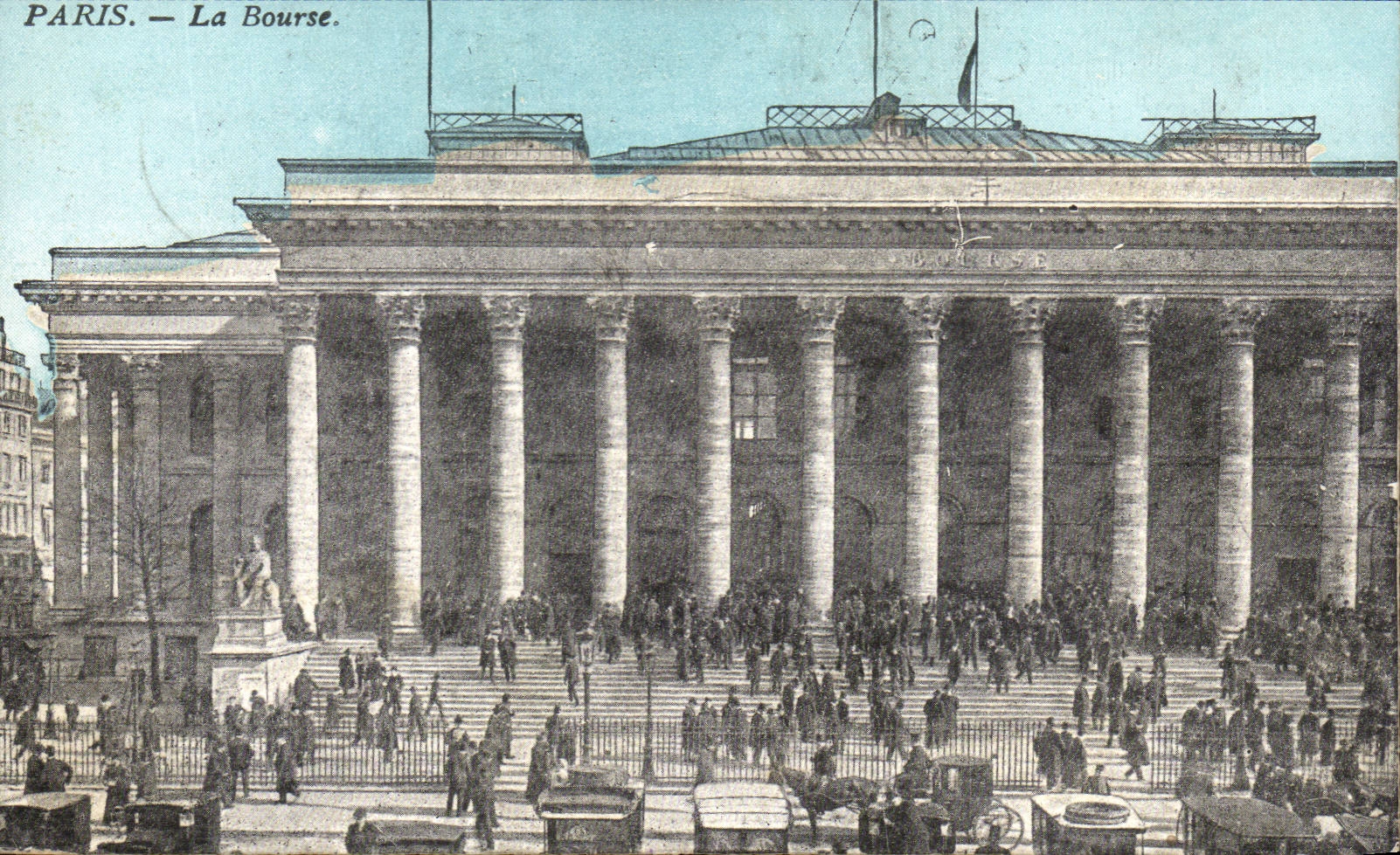 Paris CPA La Bourse
