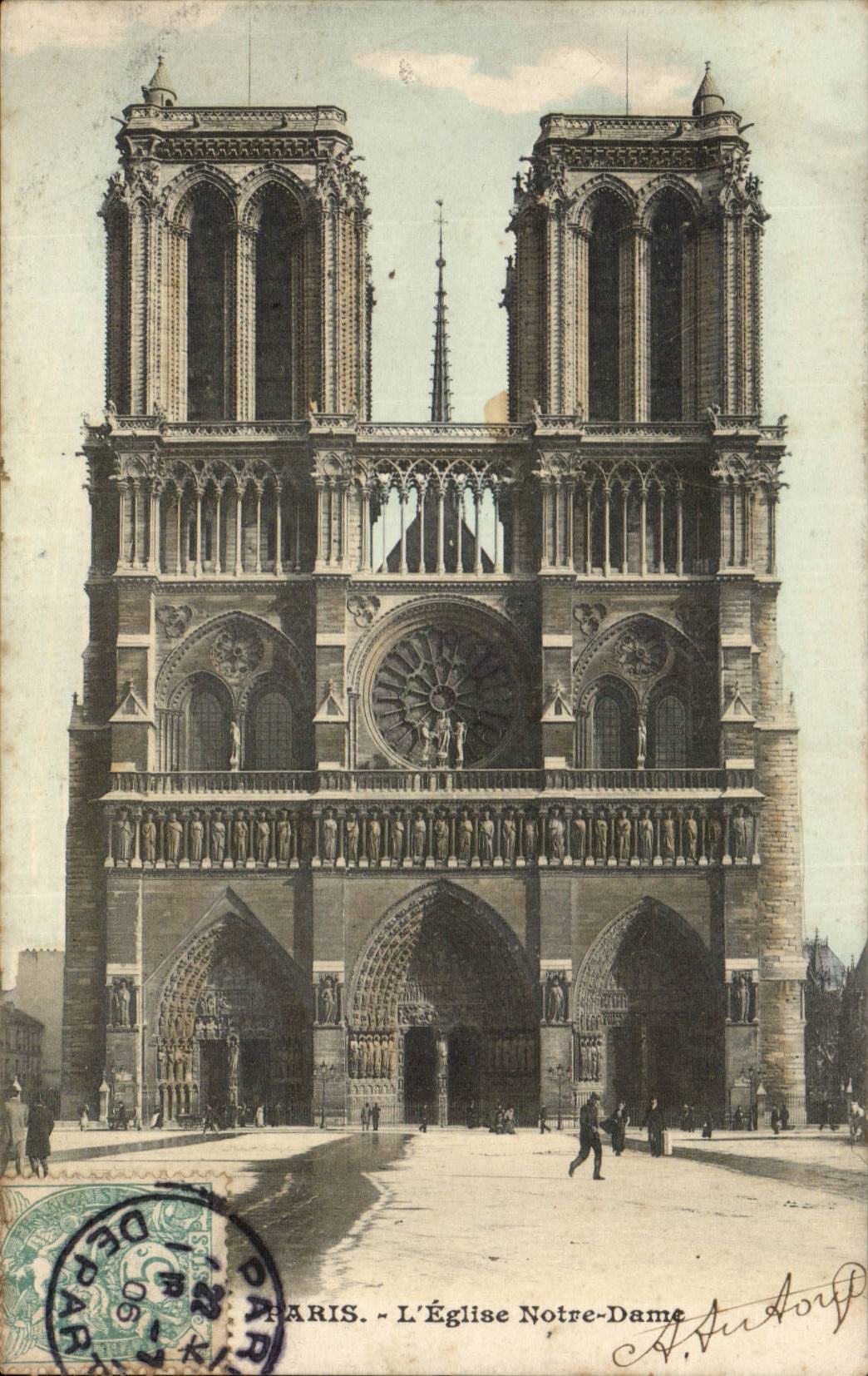Paris CPA Notre DAme