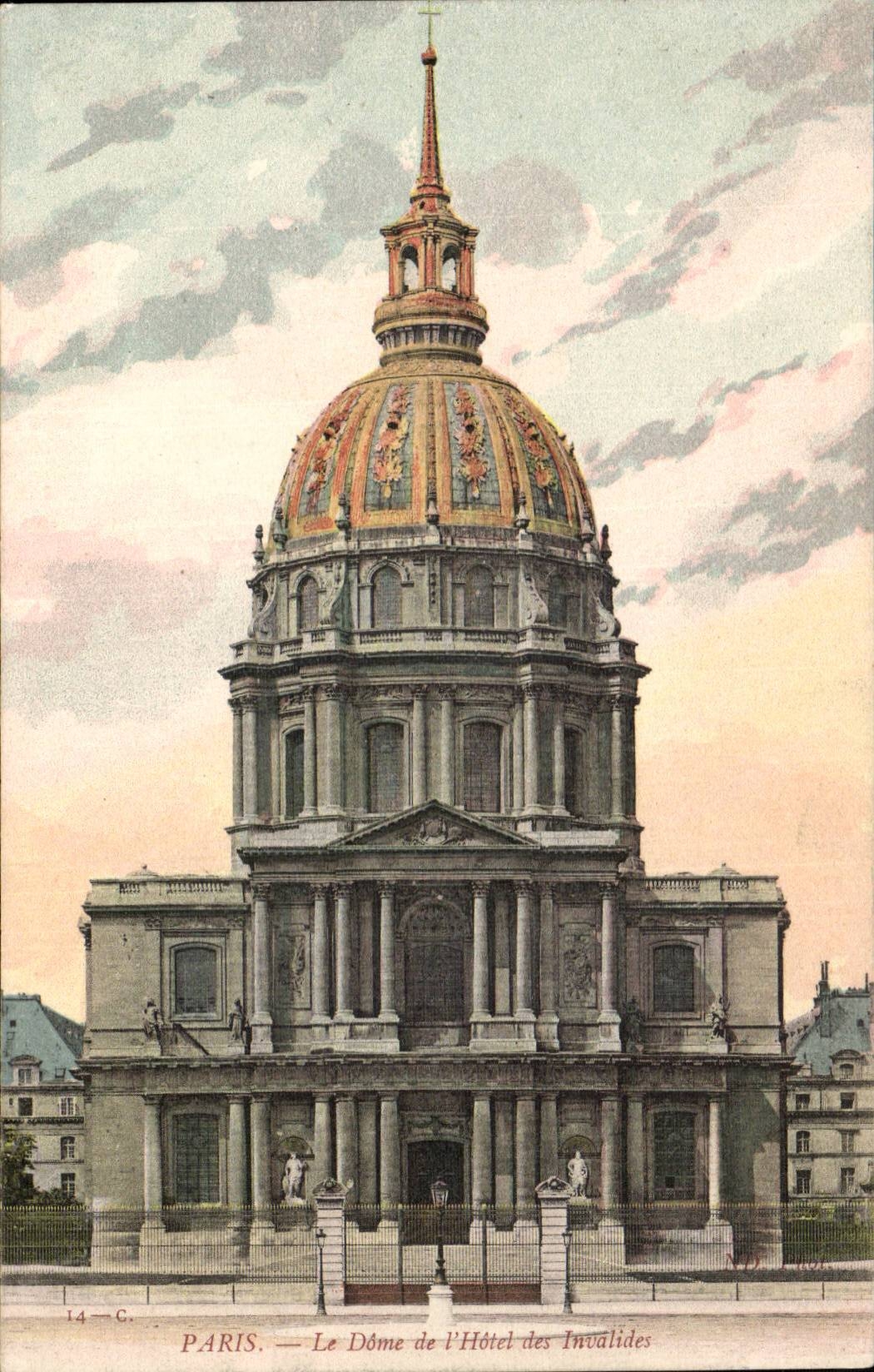 Paris CPA Dome des Invalides