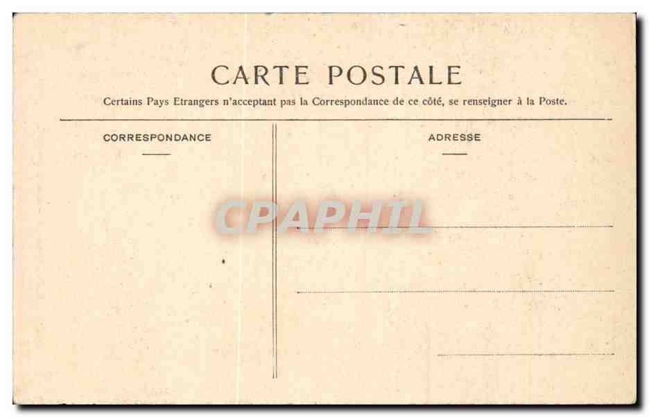 Paris CPA Eglise Saint Merri Autel Saint Charles Borronee — Verso