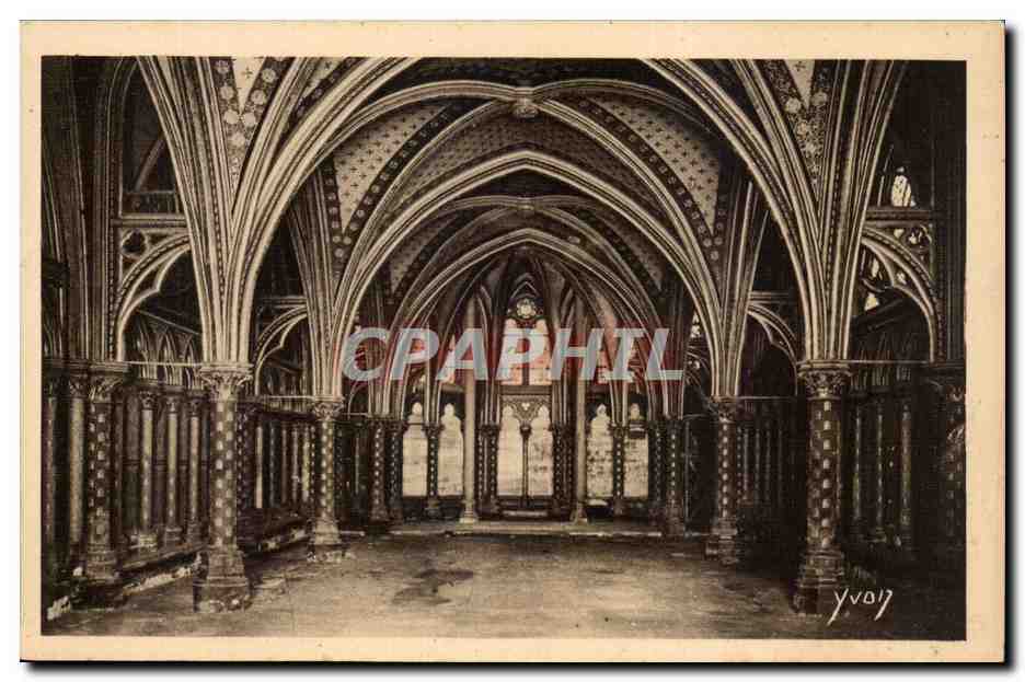 Paris CPA la sainte chapelle 