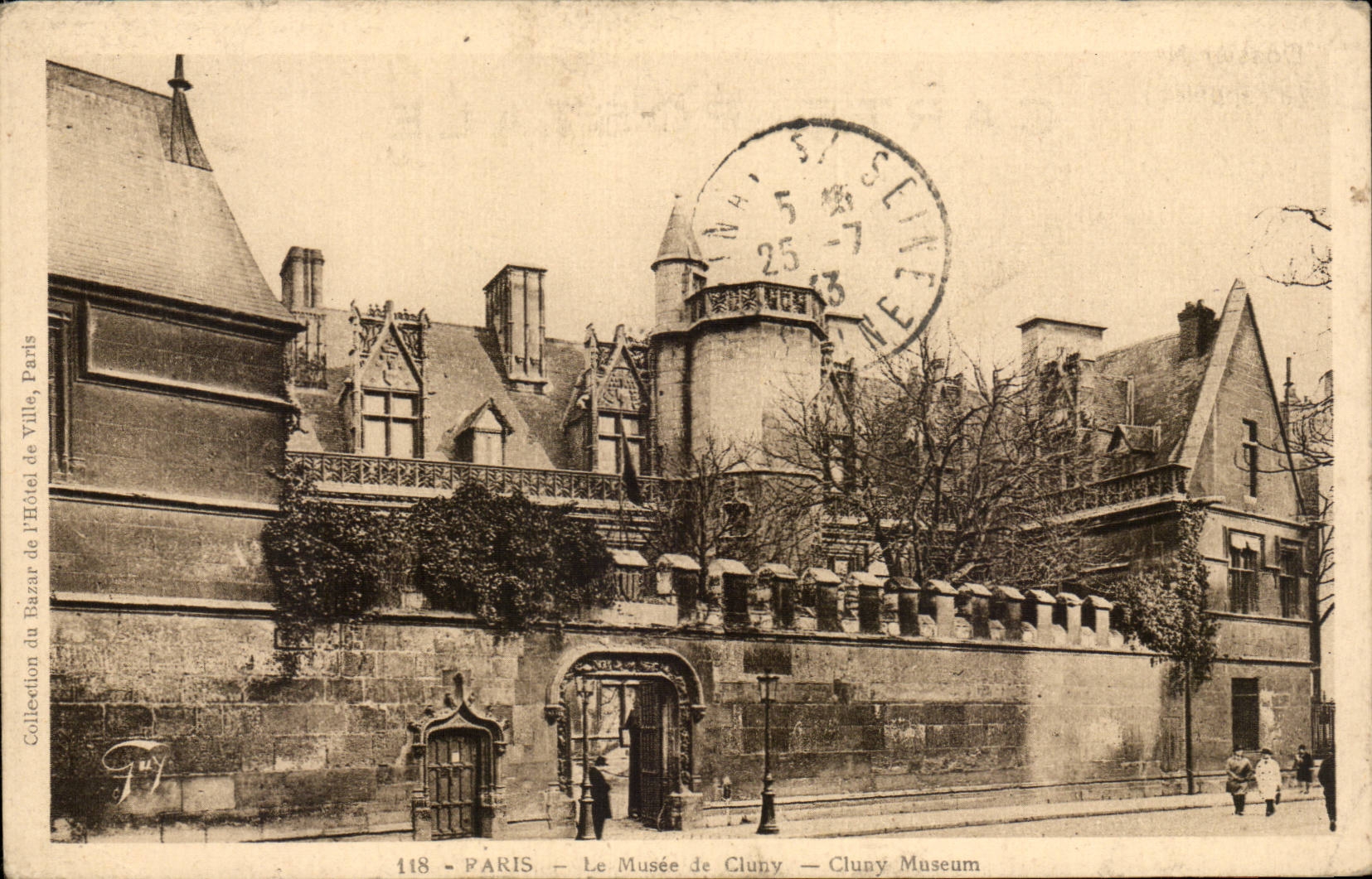 Paris CPA Le musee Cluny