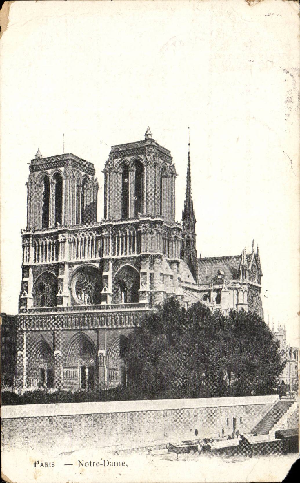 Paris — Notre-Dame — Éditeur non identifié, n° de série non visible