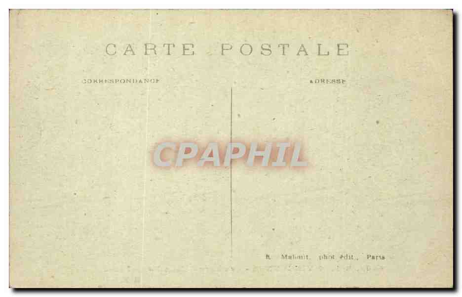 Bois de Vincennes - Restaurant de la Porte Jaune — E.M. n°4909 — Rückseite