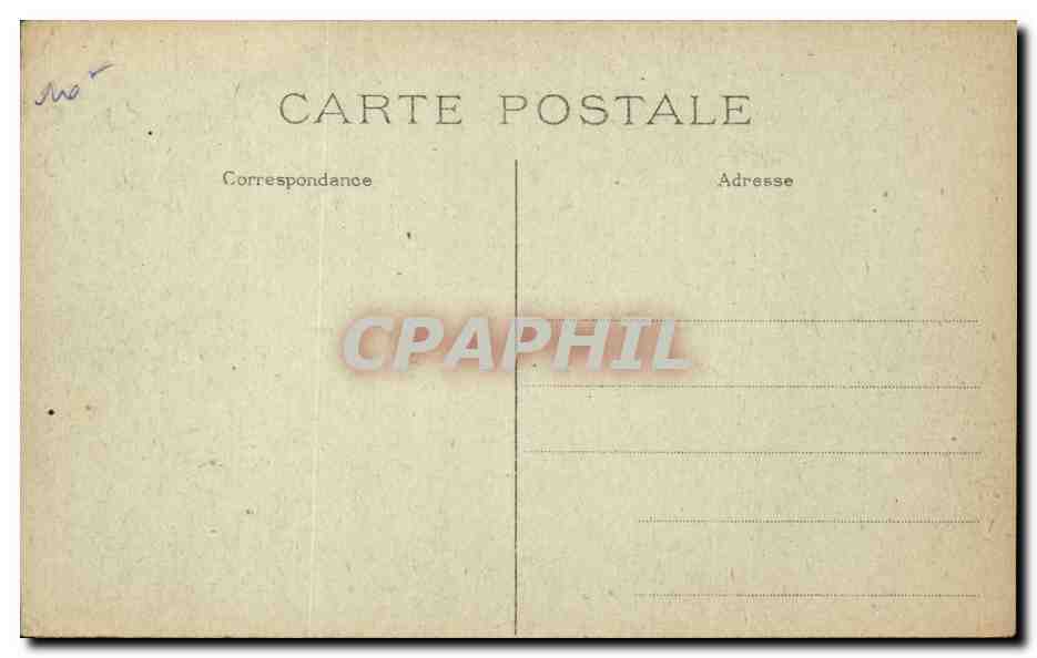 Paris CPA Montmartre Maison de Henri IV dans le parc de la belle Gabrielle — Rückseite
