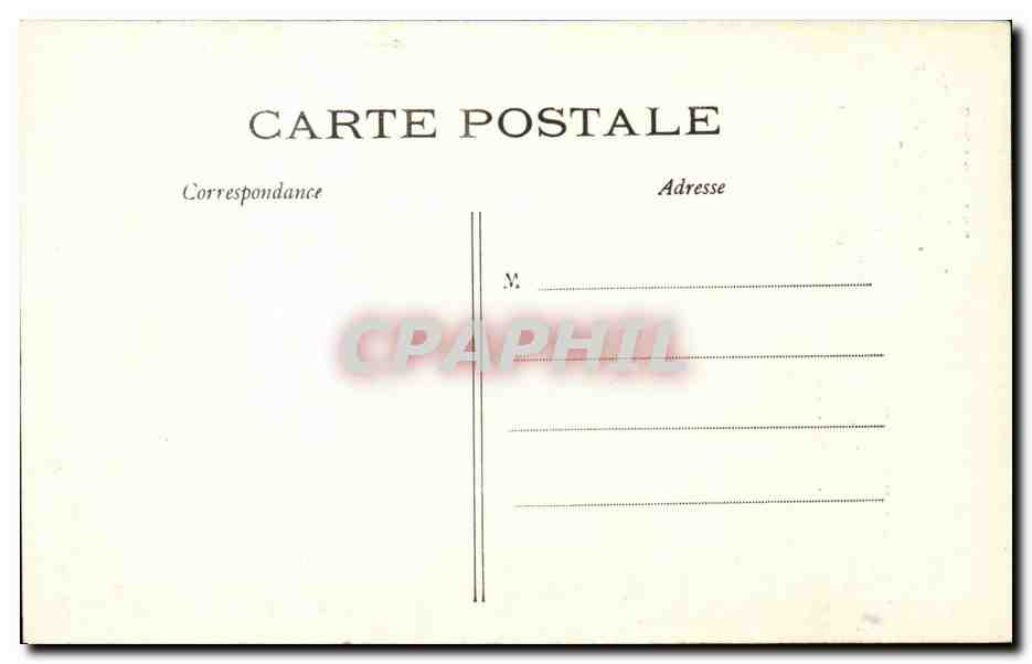 Paris CPA Place de la Bastille Colonne de Juillet Apertine — Rückseite
